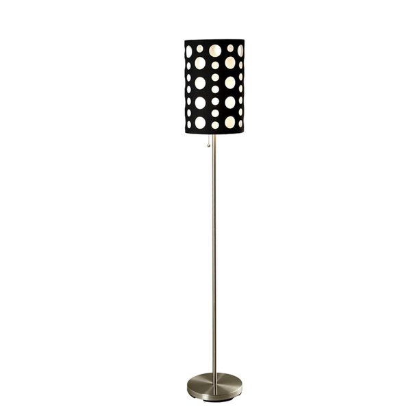 Yhior 66 in. Modern Retro Black-white Floor Lamp YH422321